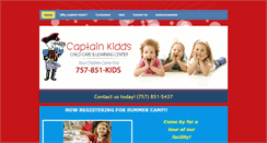 Desktop Screenshot of captainkiddschildcareandlearningcenter.com